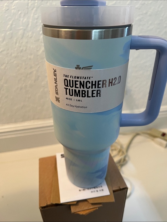Stanley Other - Stanley Light Blue & touches of Purple Quencher H2.0 40 oz. Full inclusion NEW